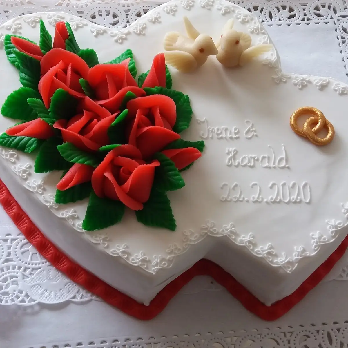 Hochzeitstorte Harald - Irene