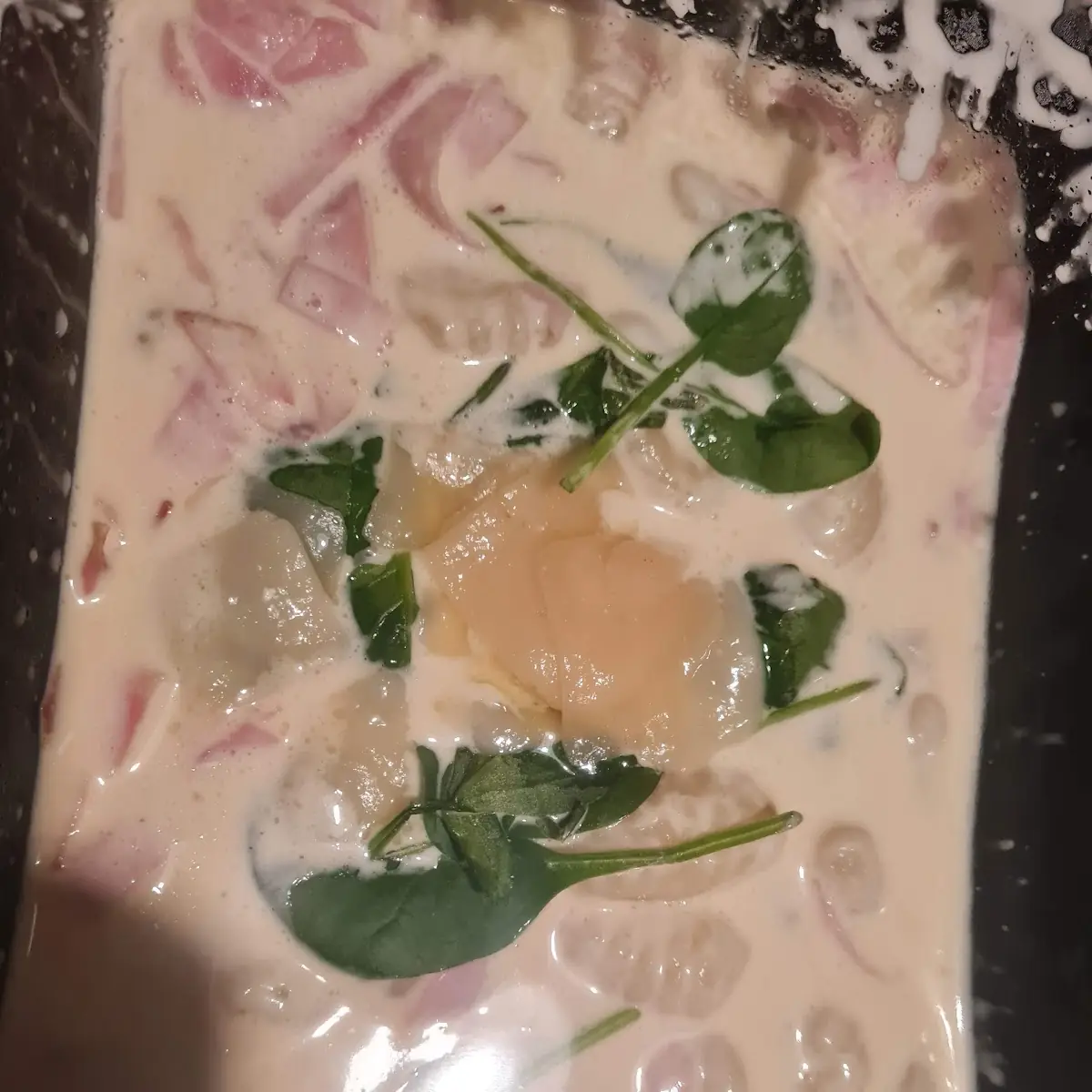Carbonara Mit Gnocchi