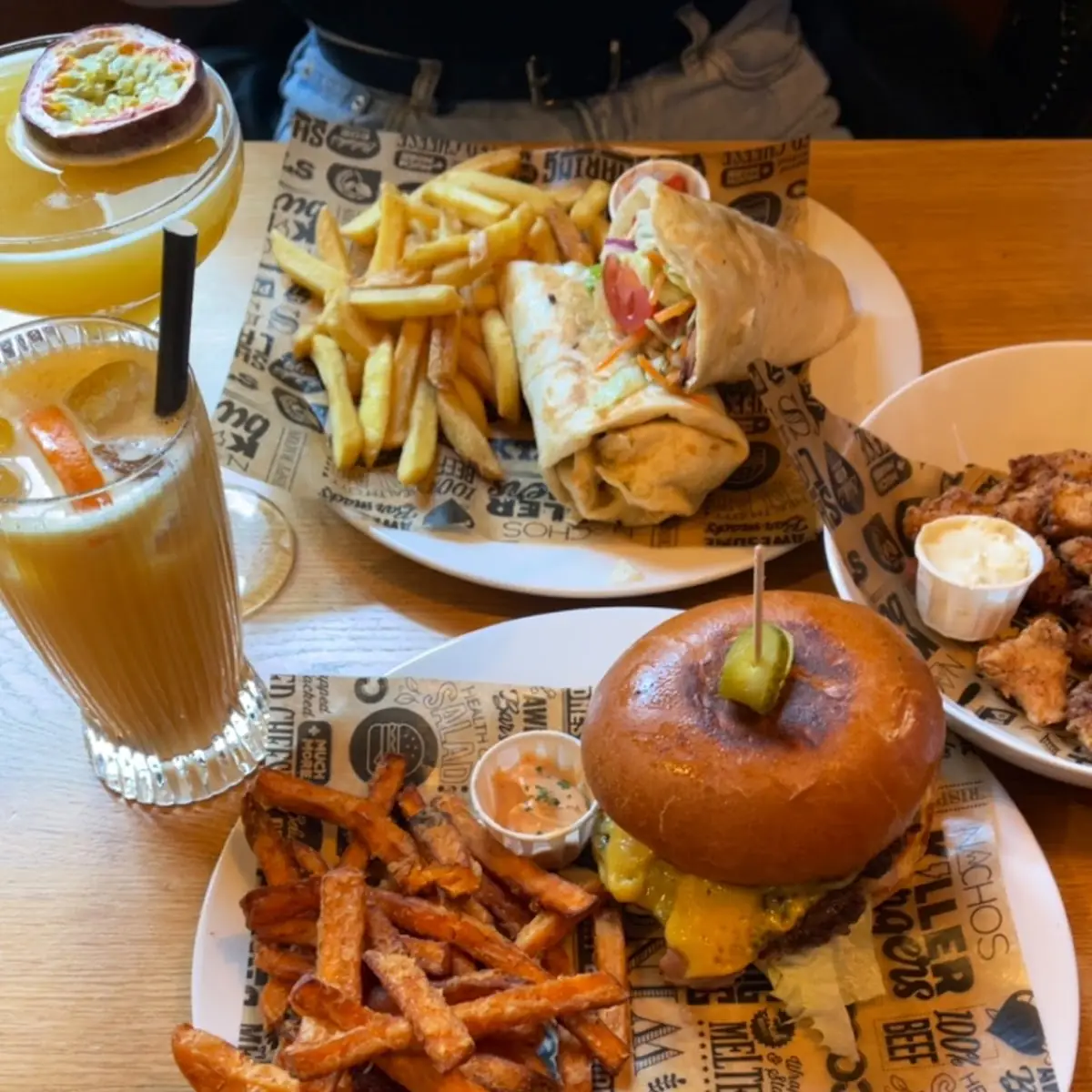 Burger Menü