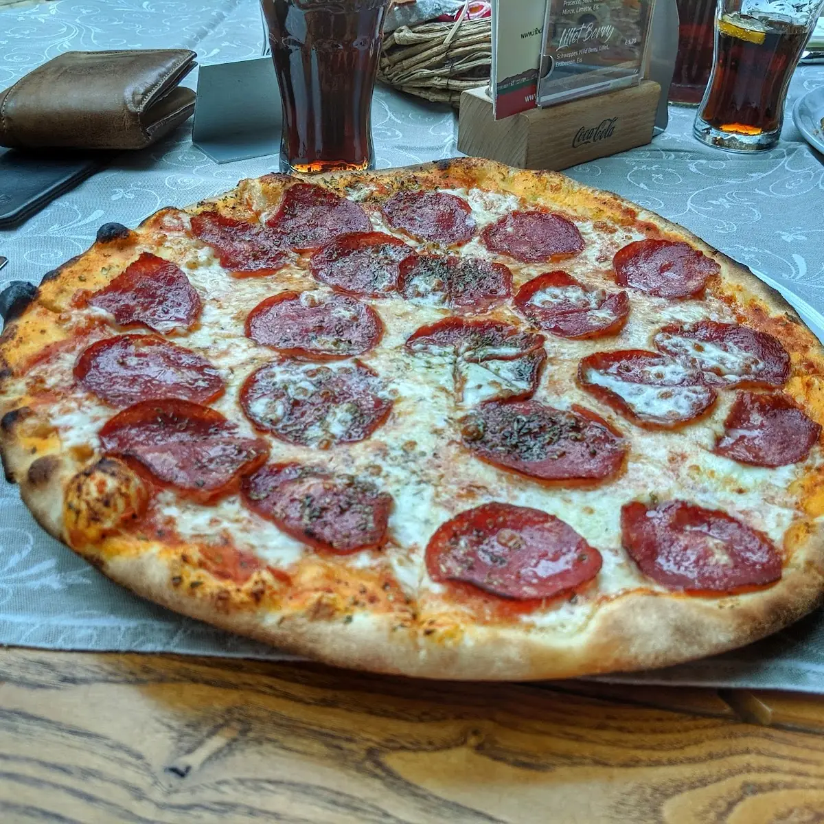 Salami Pizza