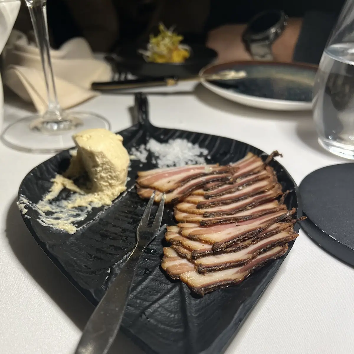 Hausgemachter Speck Mit Butter