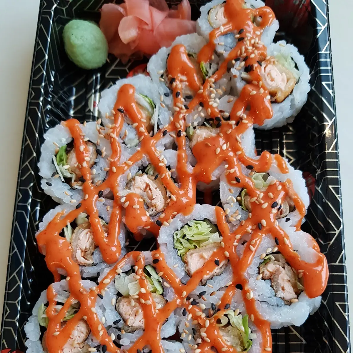 Crispy Salmon Rolls