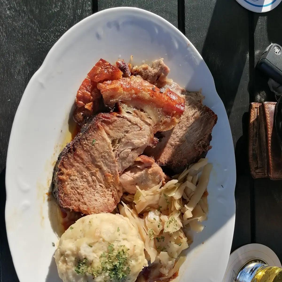 Schweinebraten Mit Semmelknödl