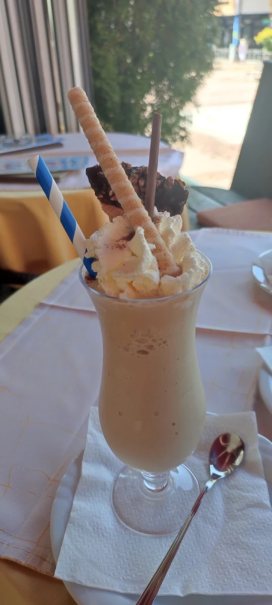 Gerührter Eiskaffee