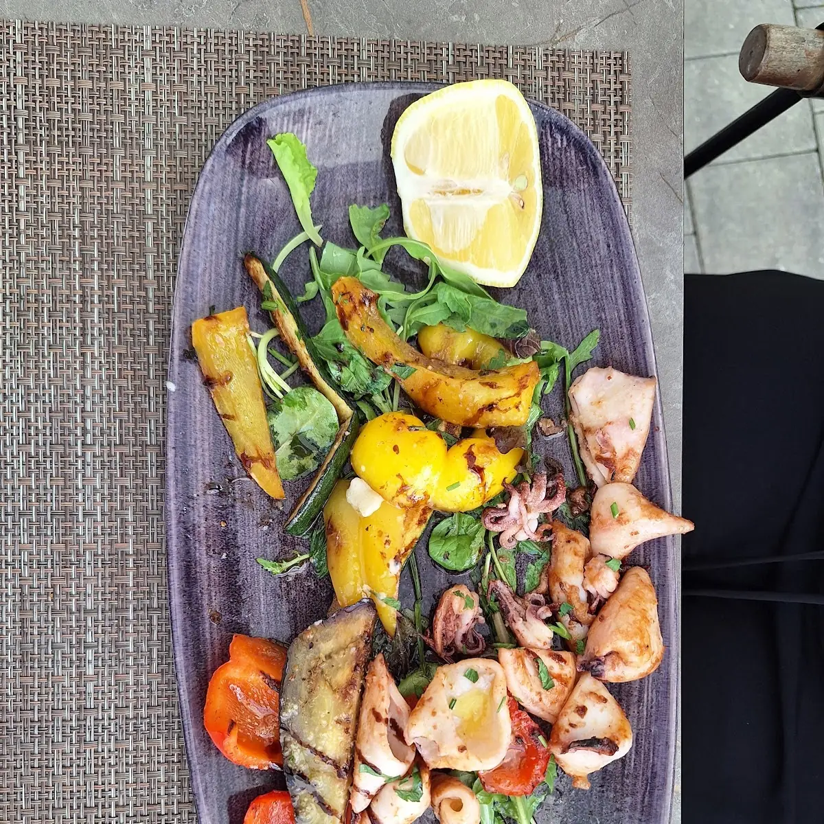 Gegrillte Calamari