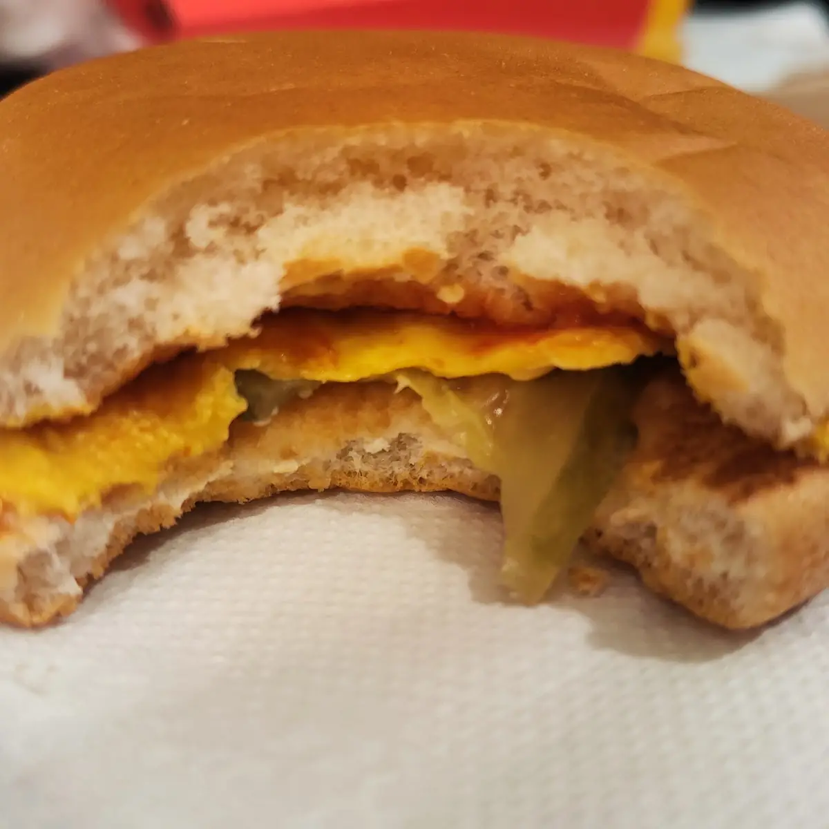 Cheeseburger Ohne Fleischpatty
