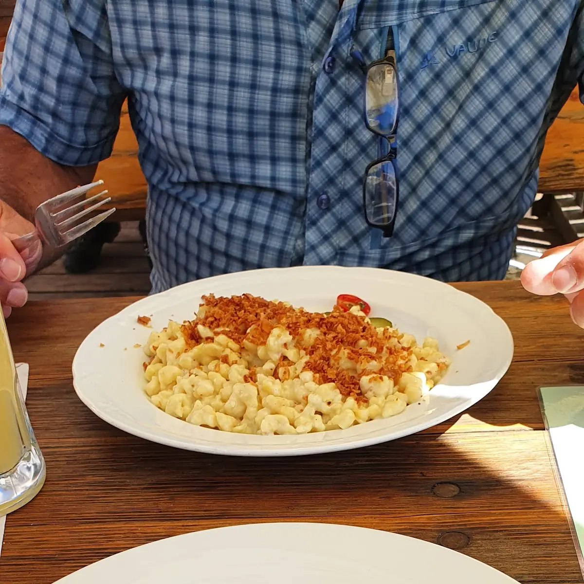Speckknödel Mit Sauerkraut