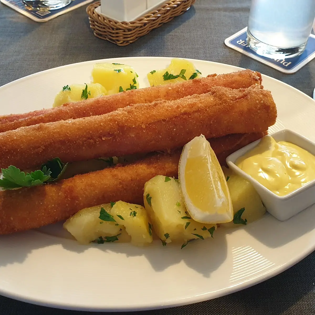 Spargel Cordon Bleu