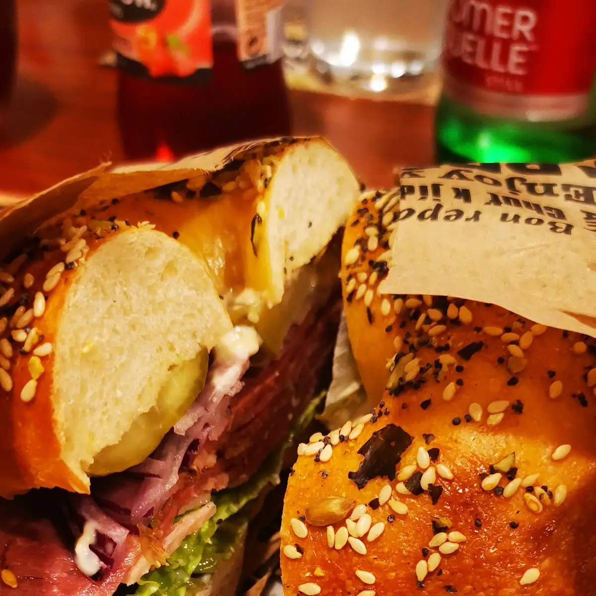 Pastrami Bagel