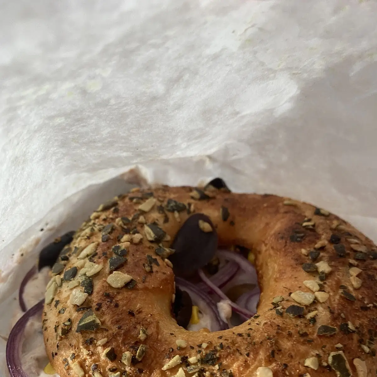 Tuna Bagels