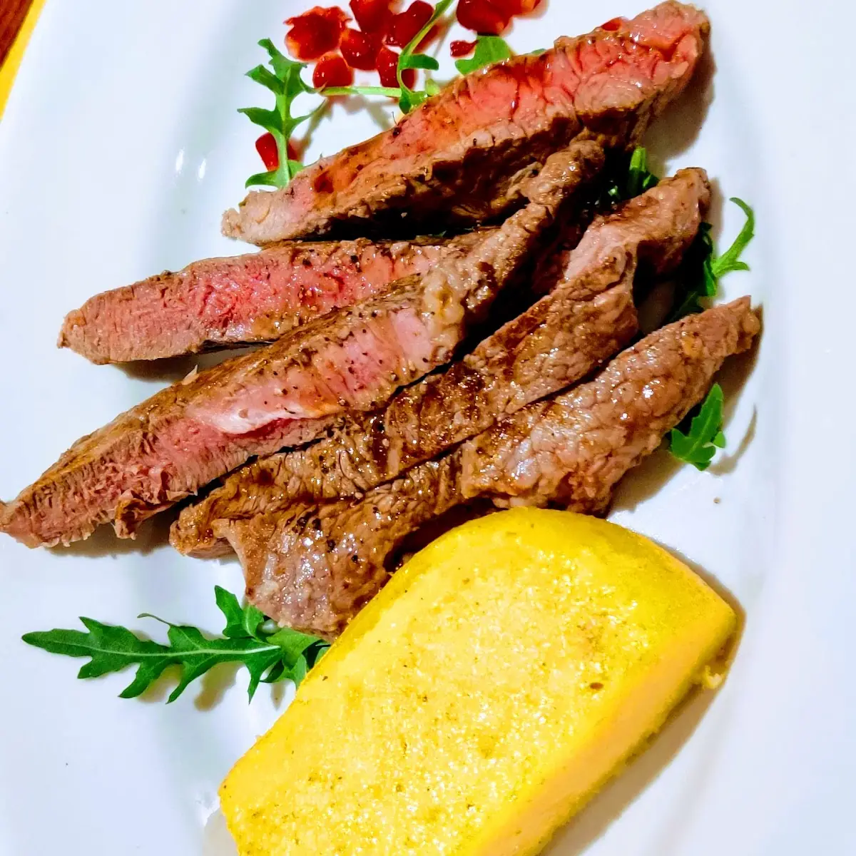 Ochsen Mit Polenta