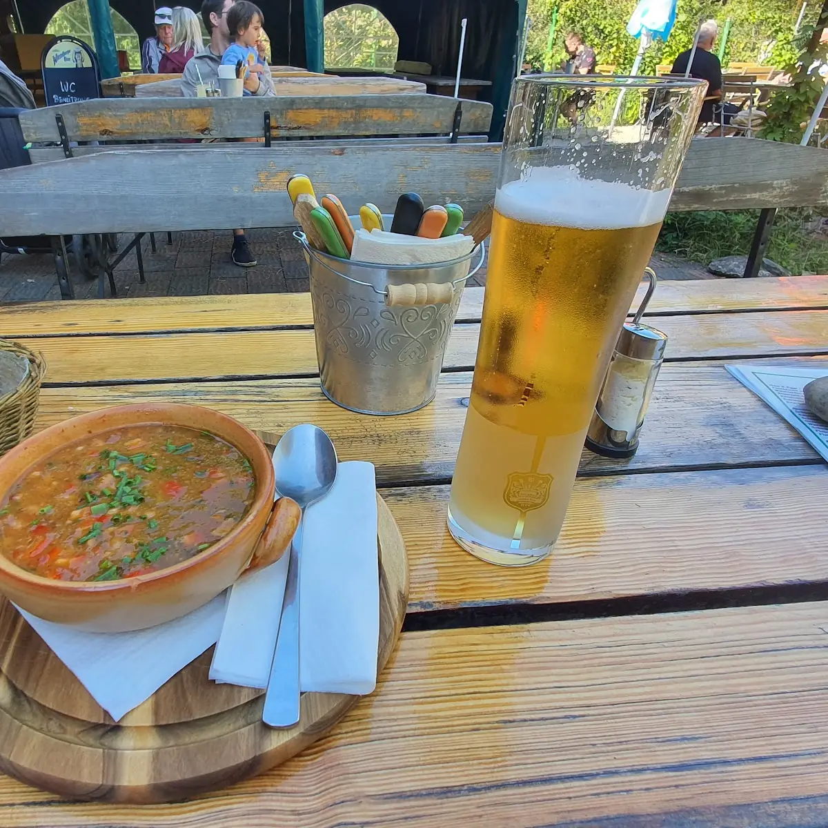 Bohnensuppe