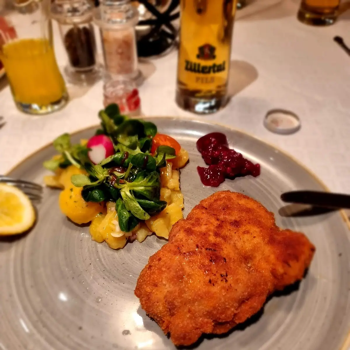 Wiener Schnitzel Vom Kalb Mit Kartoffelsalat