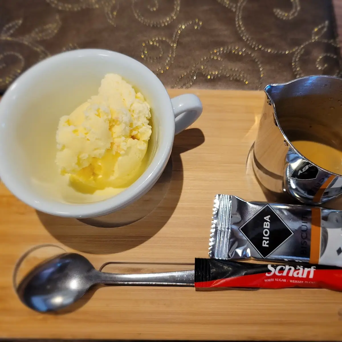 Affogato Kaffee Mit Vanilleeis