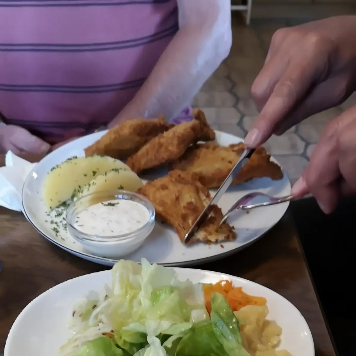 Parasolpilze Paniert