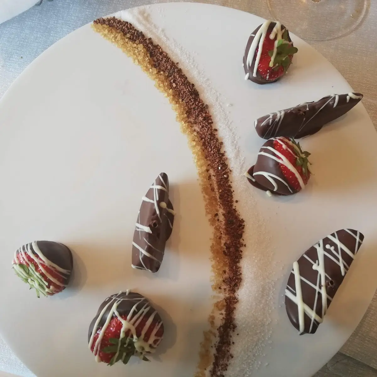 Schokoladefrüchte