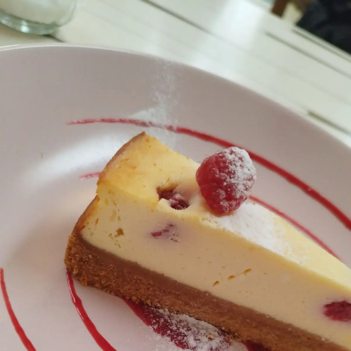 Cheesecake Ribisel-vanille