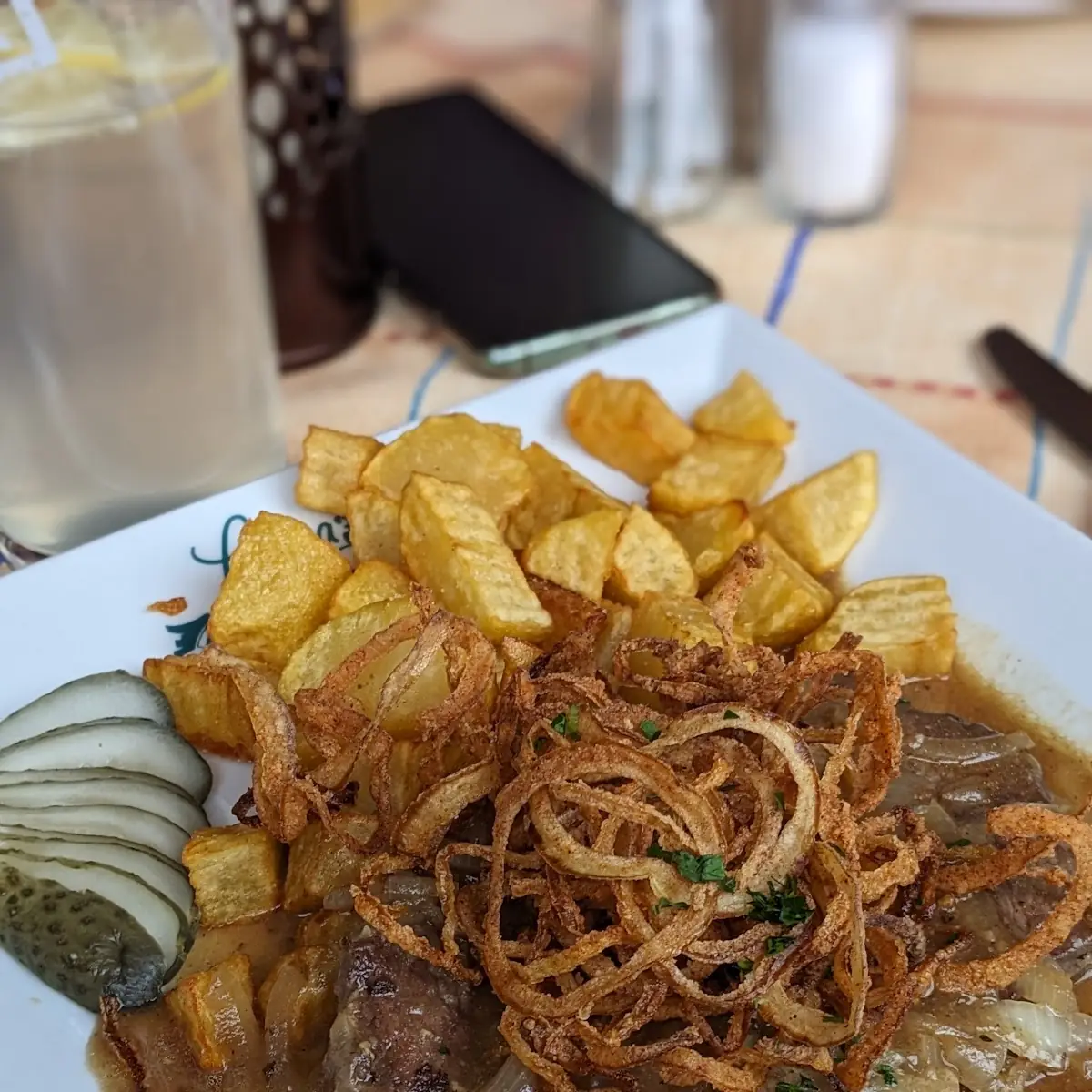 Zwiebelrostbraten