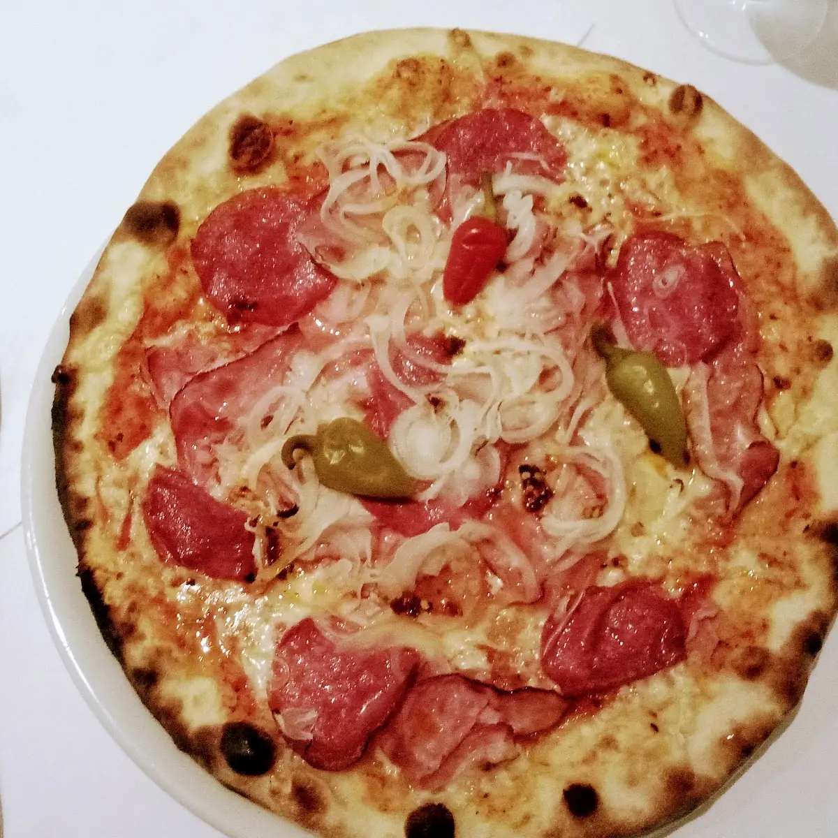 Pizza Al Capone, Das Pizz