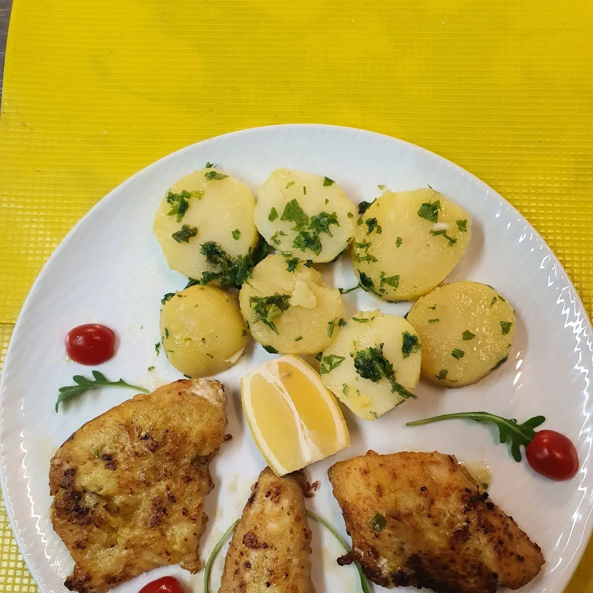 Zander Filet Gegrillt, Das Pizz