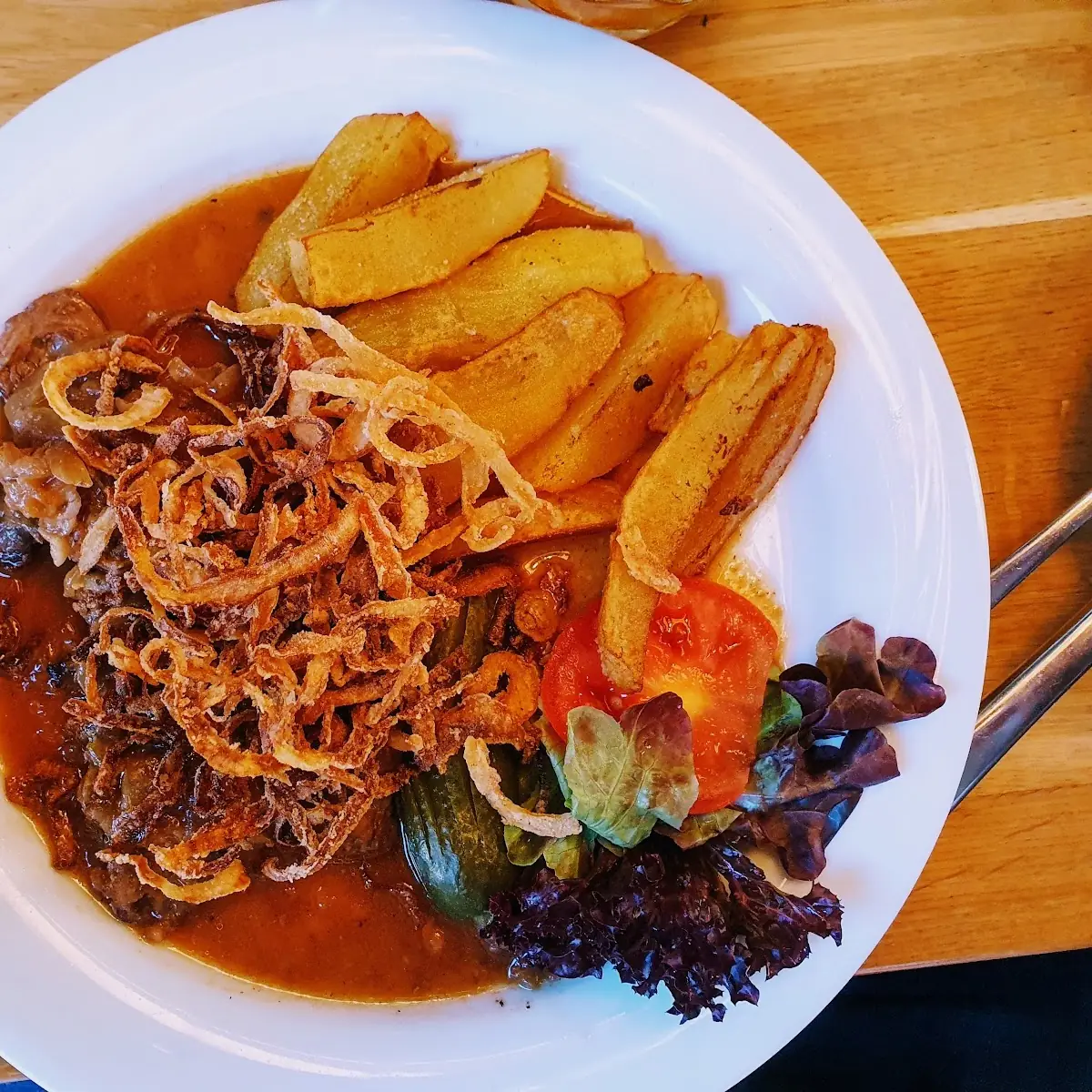 Altwiener Zwiebelrostbraten