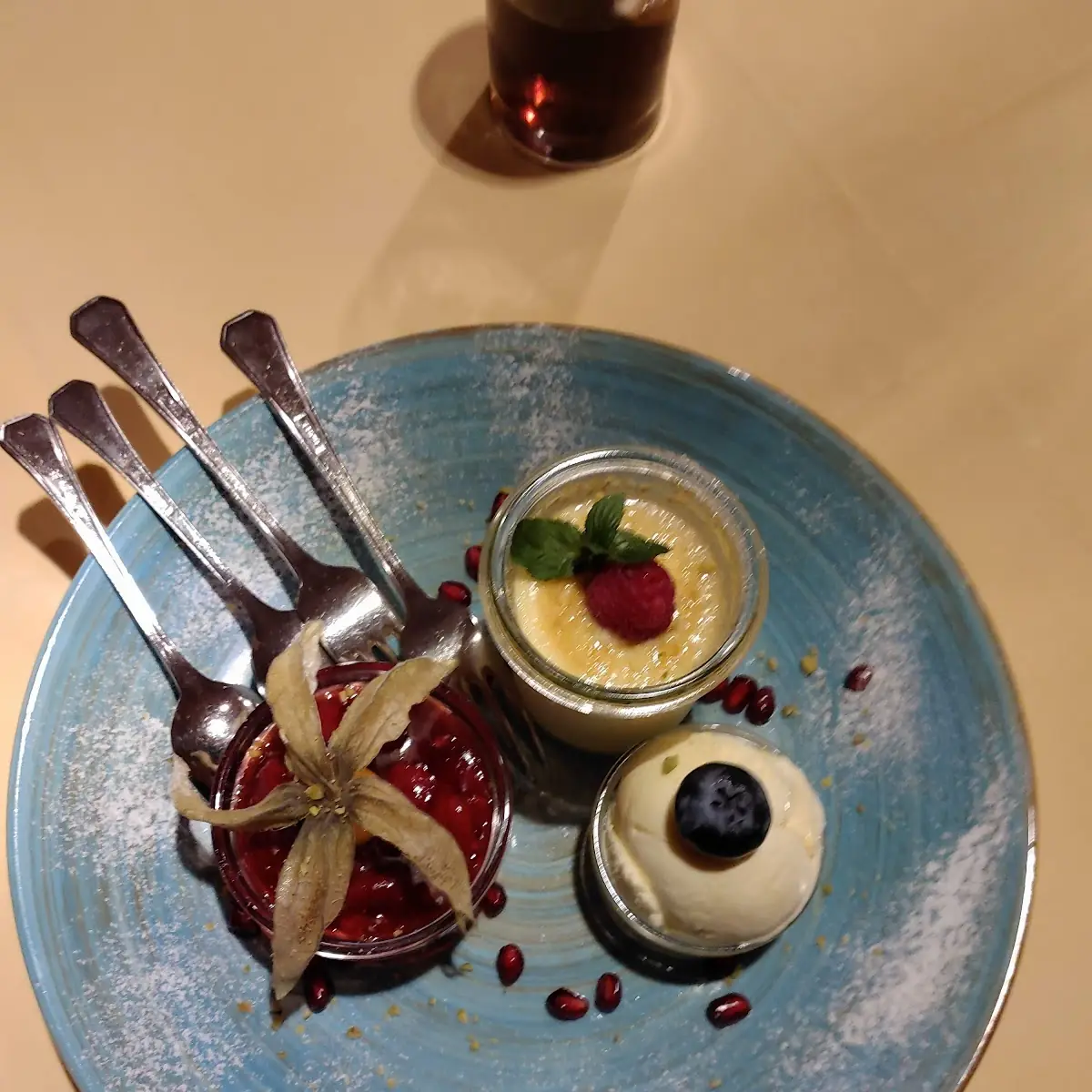 Creme Brulee Mit Himbeeren