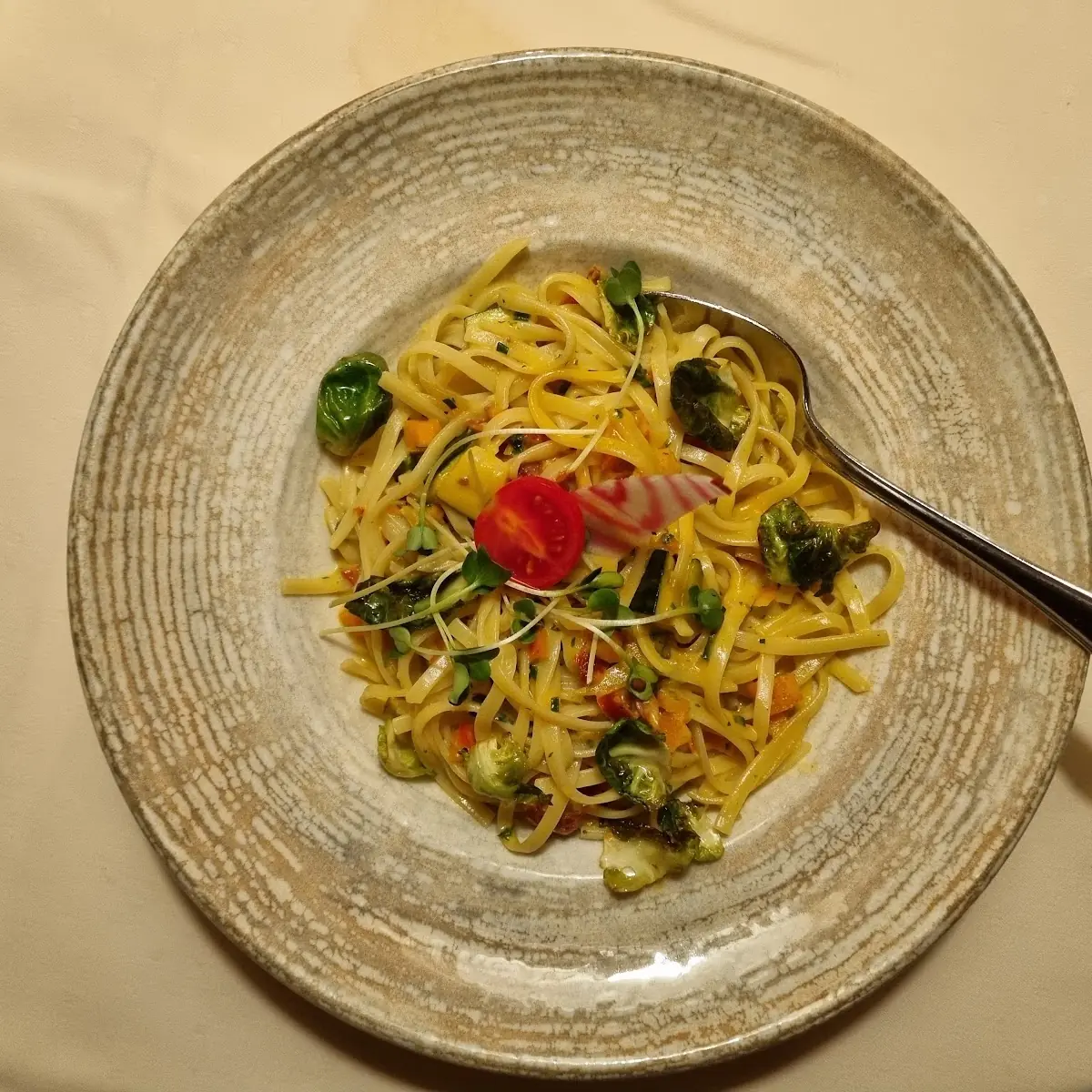 Nudeln Mit Kürbissauce