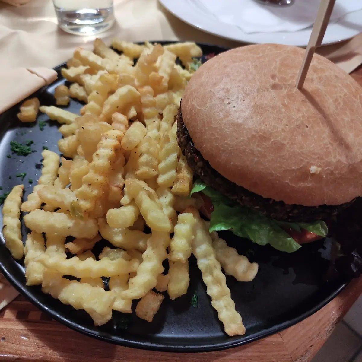 Vegetarischer Burger