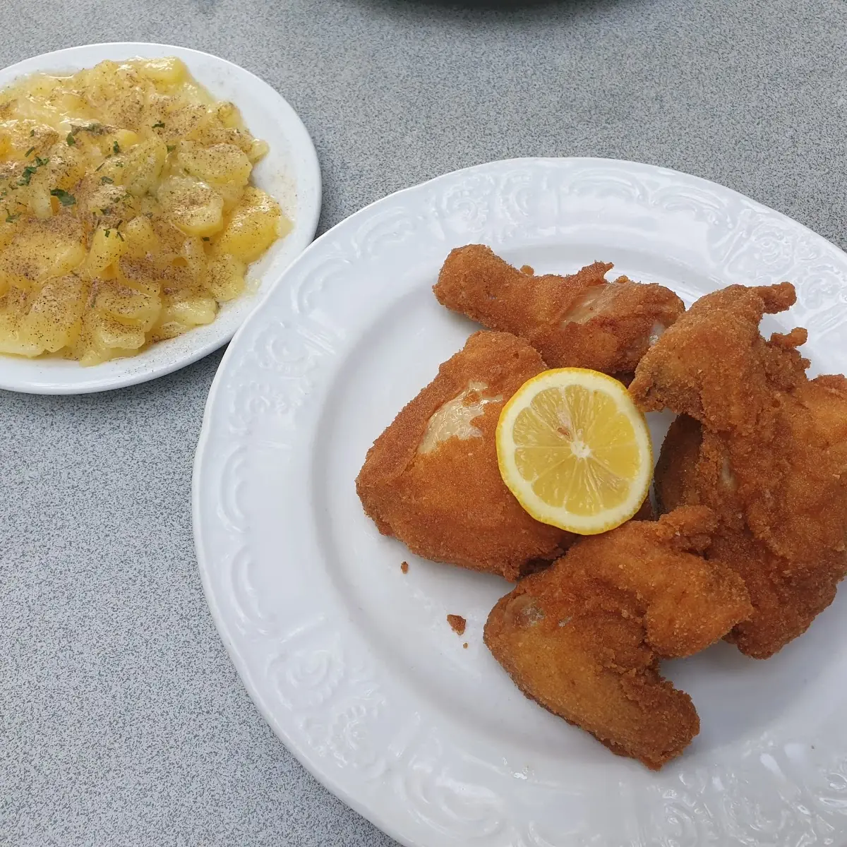 Backhendl Mit Kartoffelsalat