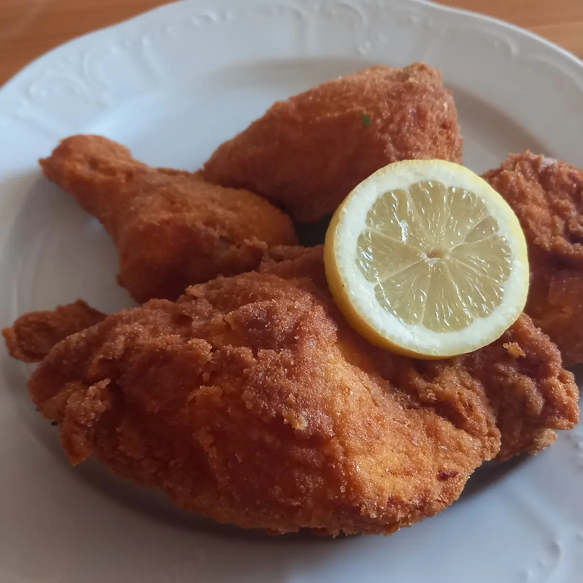 Backhendl Mit Salat