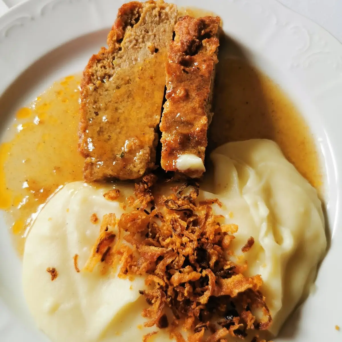 Faschierter Braten Mit Kartoffel Büree