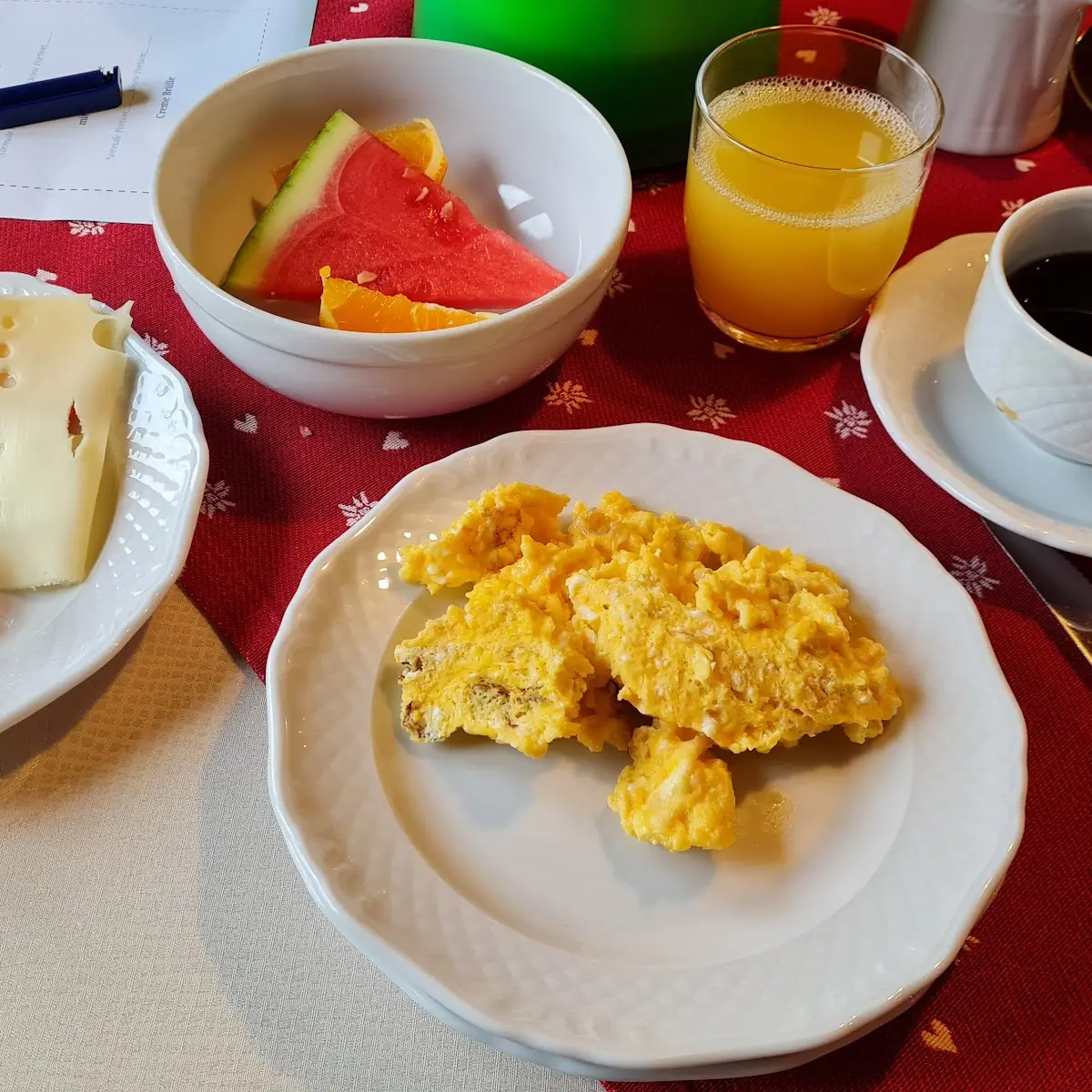 Frühstücksei Melone