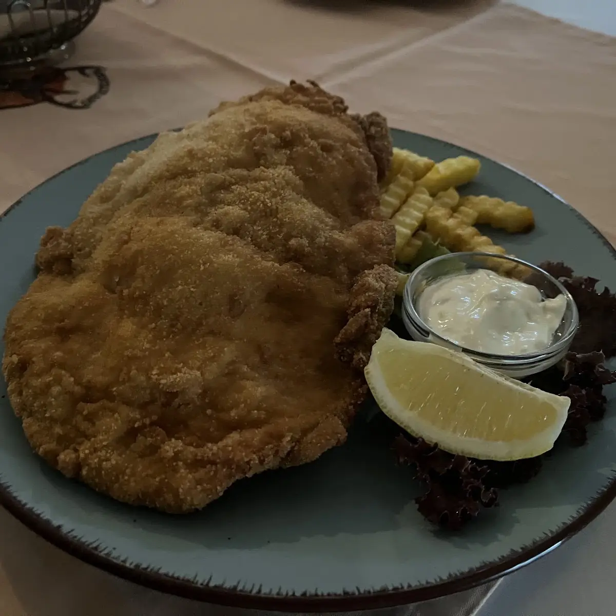 Schnitzel Mit Pommes