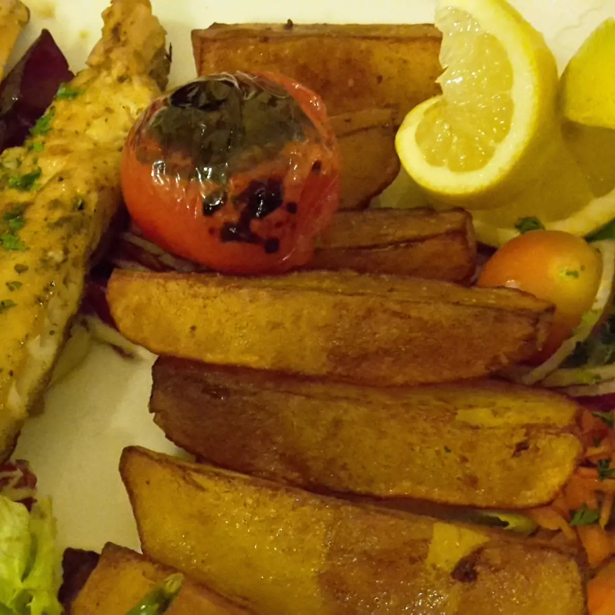 Zander Mit Bratkartoffeln