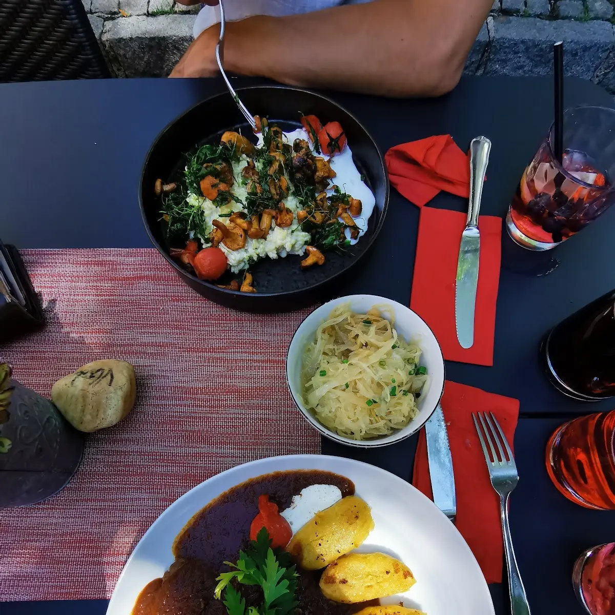 Eierschwammerl Risotto Vegan