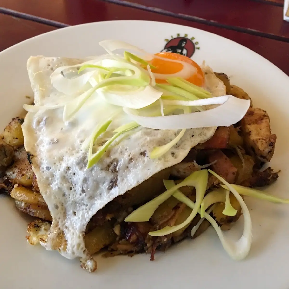 Potato and Fried Egg