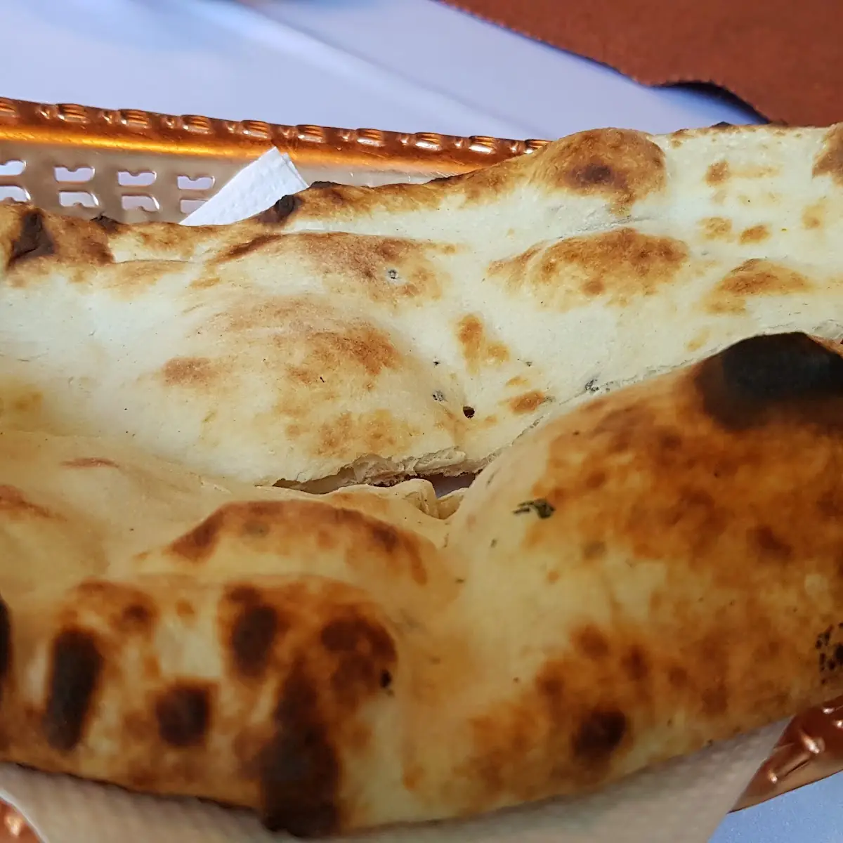 Naan Brot Als Beilage