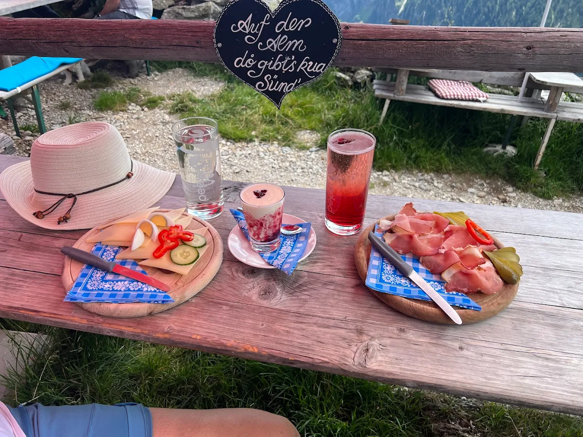 Brettljause Mit Schinken Und Käse