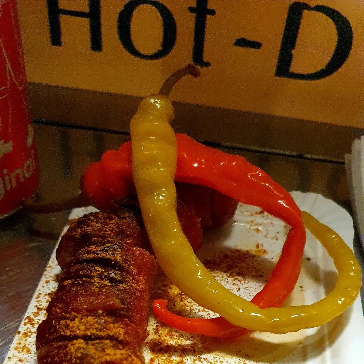 Käsekrainer Mit Pfefferoni