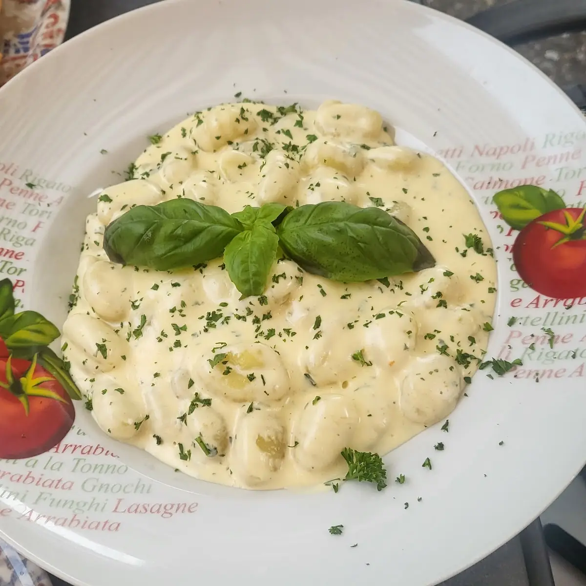 Gnocchi Quattro Formaggi Vegetarisch