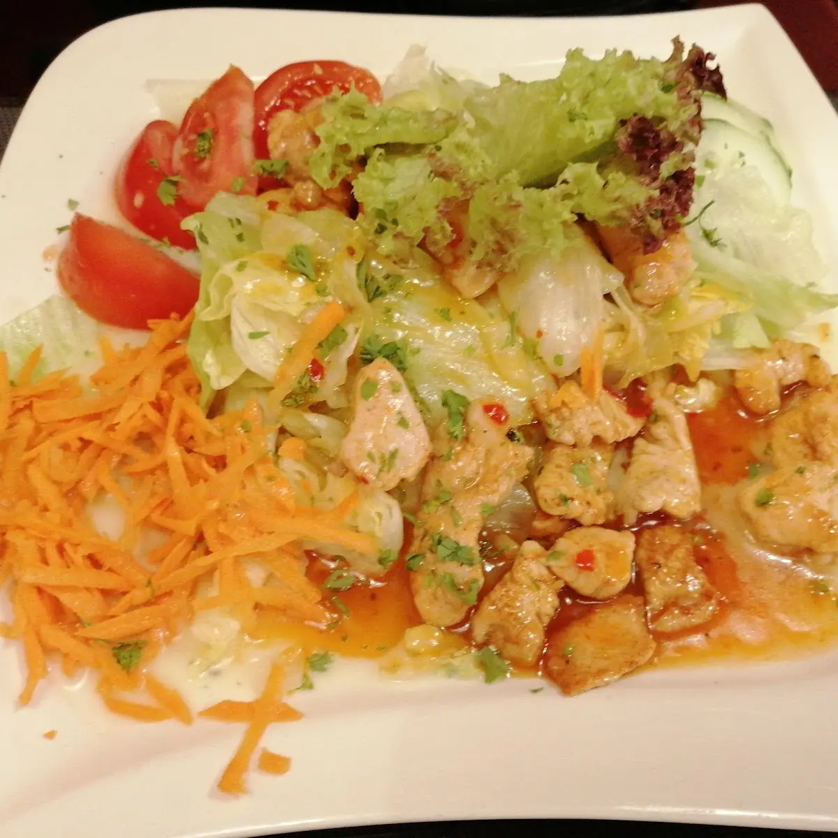Salat Mit Huhn