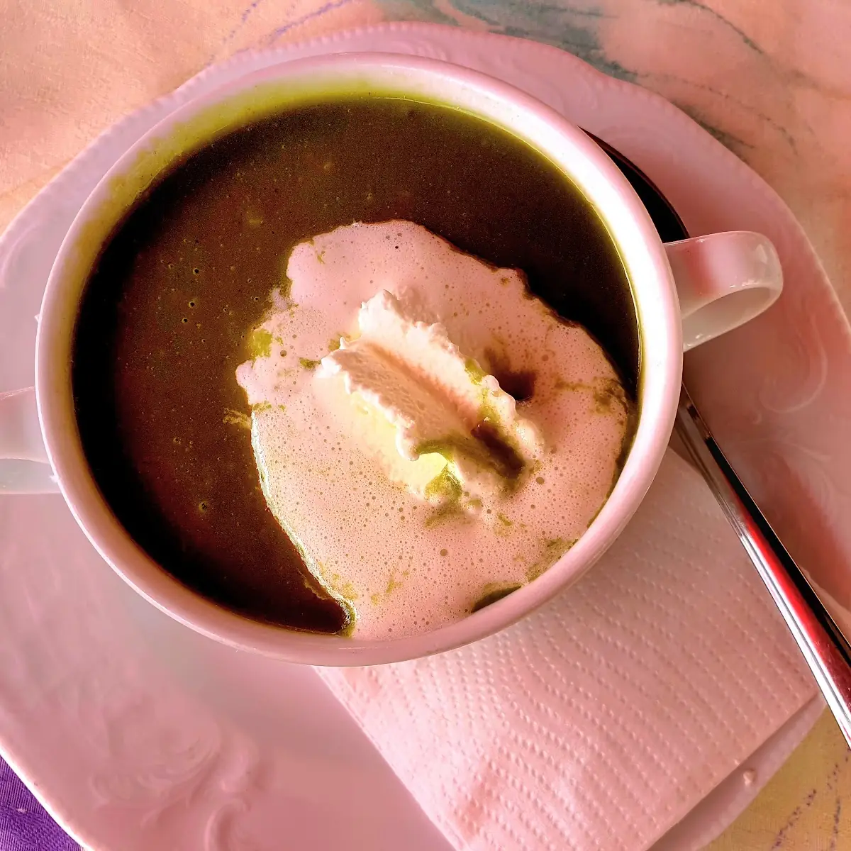 Brennesselcremesuppe