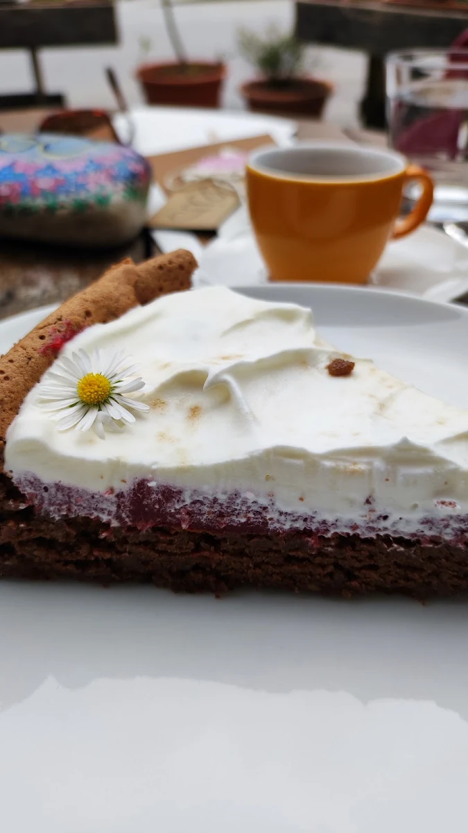 Schoko-himbeer-sahne