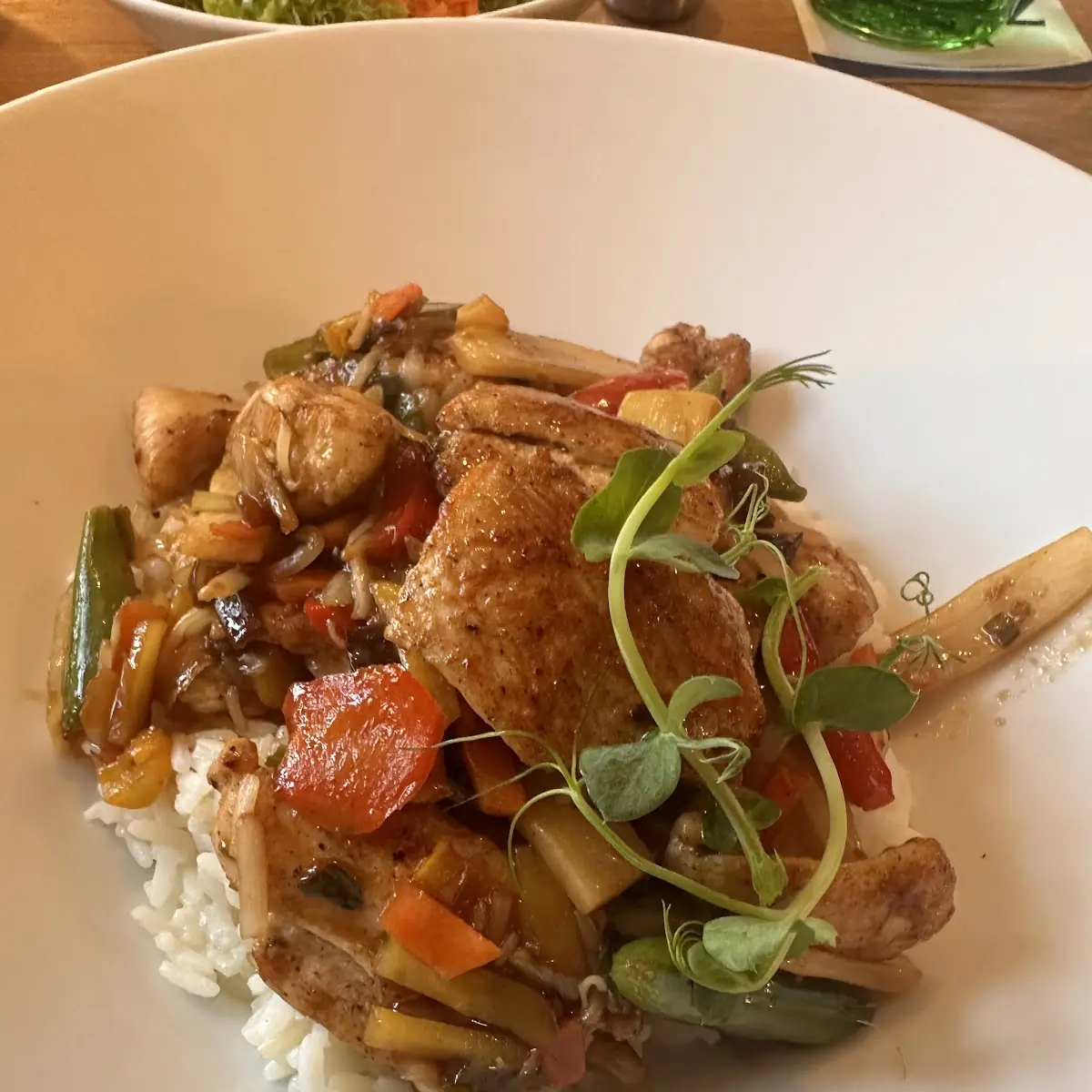Hühnerfilet Mit Gemüse