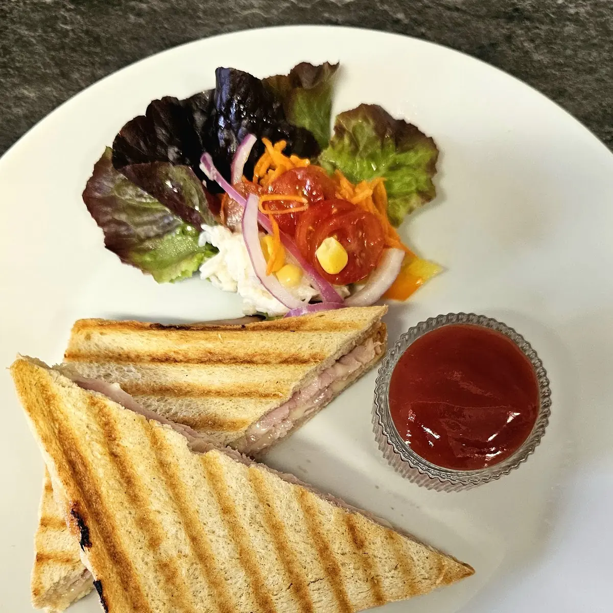 Schinken Käse Toast