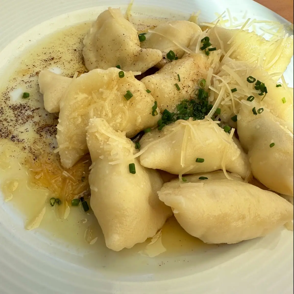 Ravioli Ripieni Di Patate E Formaggio