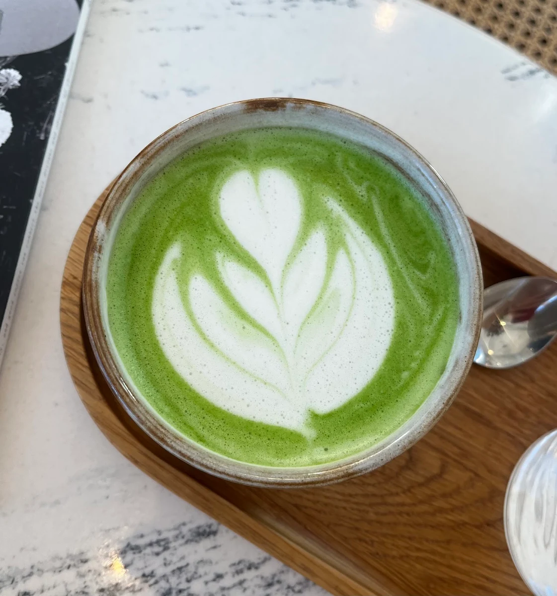 Matcha and Cappuccino