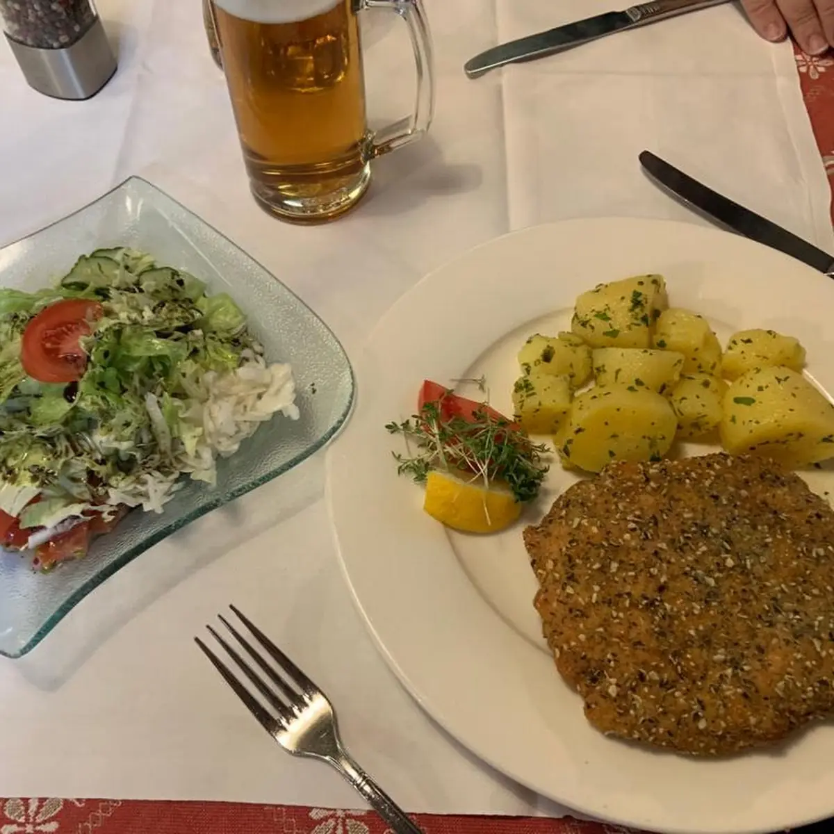 Kürbisschnitzl