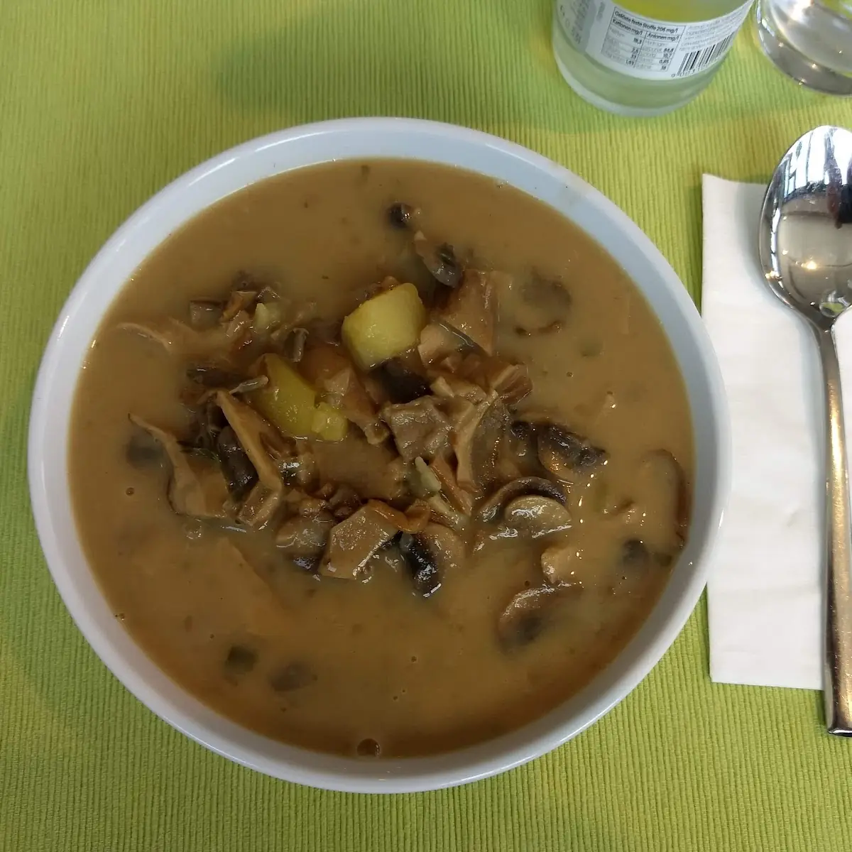 Heidensterz Mit Schwammerlsuppe