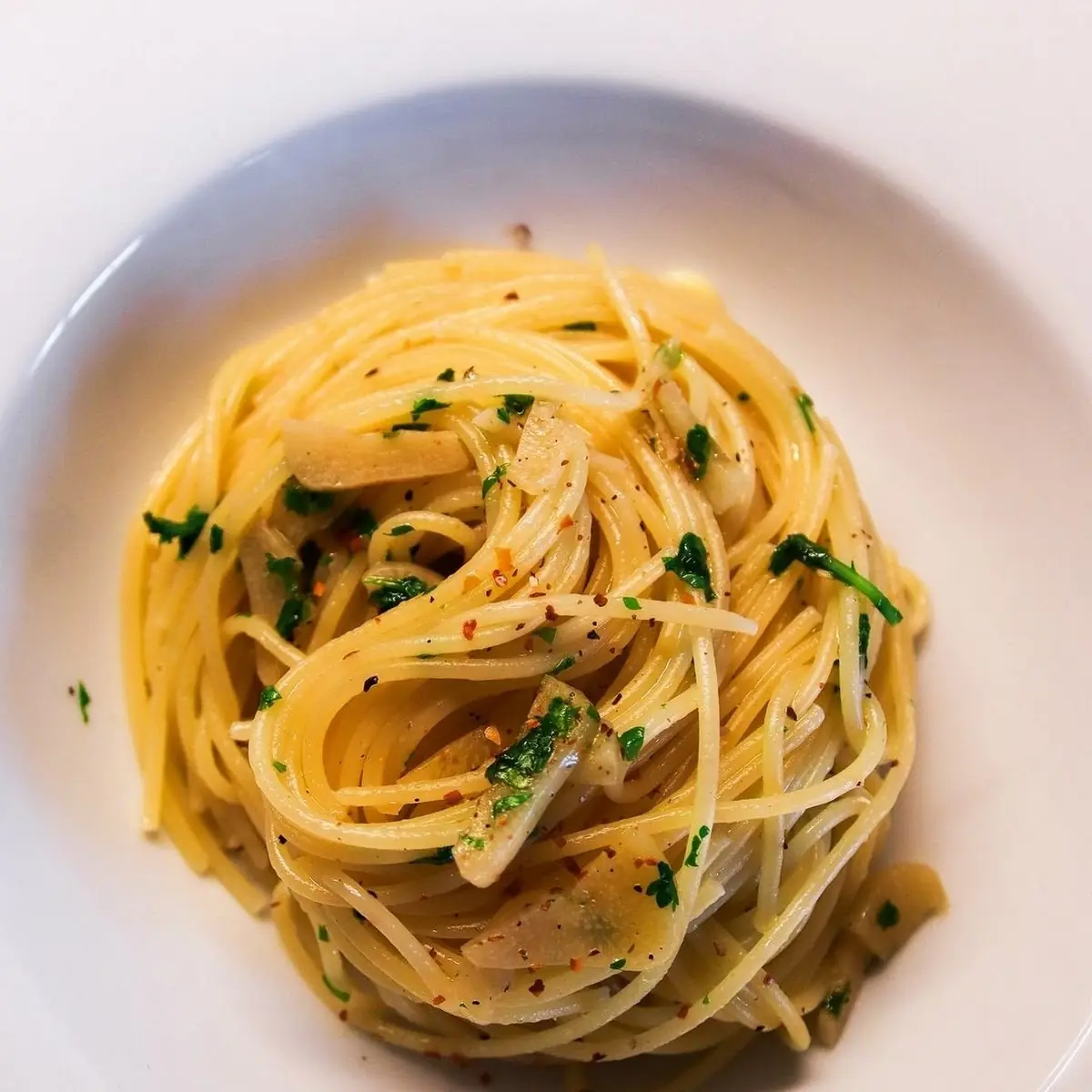 Pasta Aglio Olio E Peperoncino